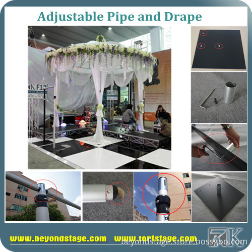 Pipe kit for wedding decoration